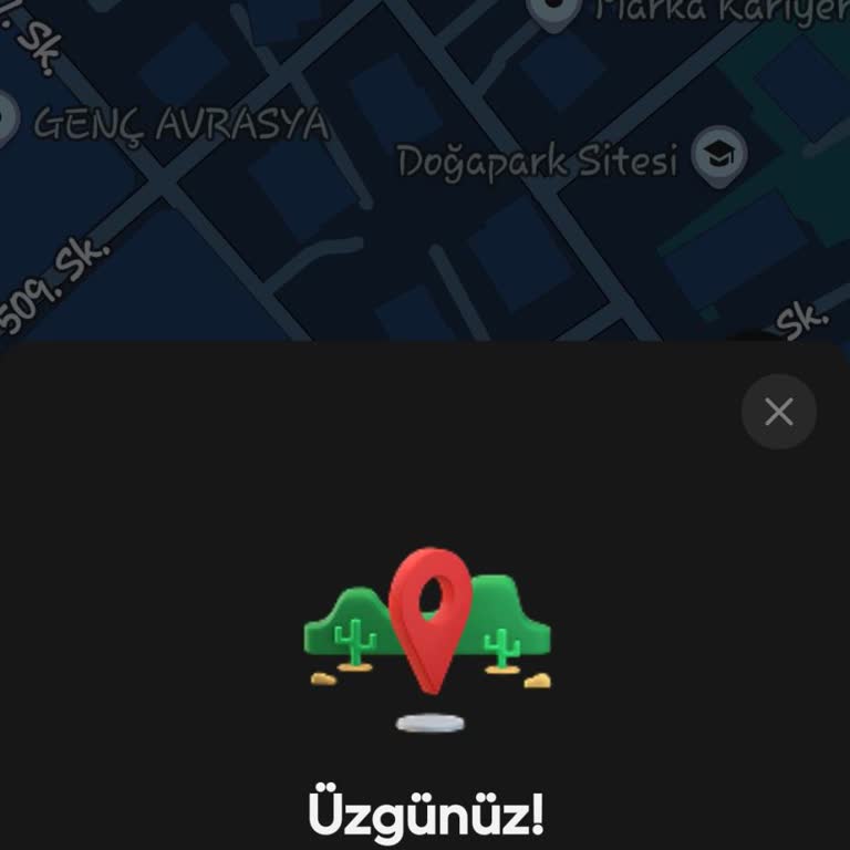 Martı Uygulaması Bölge Uçamadığı Uyarısı Veriyor, Araç Görünmüyor Ve Müşteri Desteği Yanıt Vermiyor