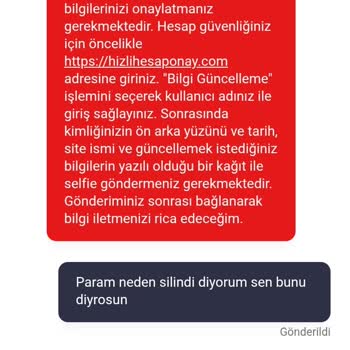 Hızlıcasino’da 6.695 TL Bakiyemin Haksız Silinmesi Ve Çekim Yasağı