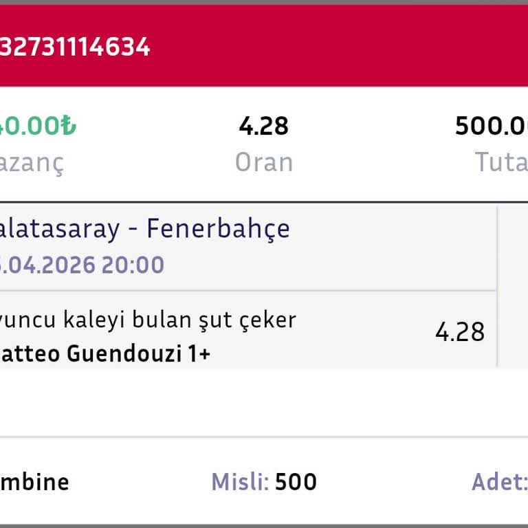 Oley.com Uygulamasında Kazanan Bahisim Yanlışlıkla Kayıp İşaretlendi Ve Destek Yardımcı Olmadı