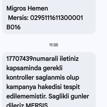 Migros’ta Ücretsiz Teslimat Hakkı Tanımlanmadı Ve Yanıltıcı Bilgilendirme