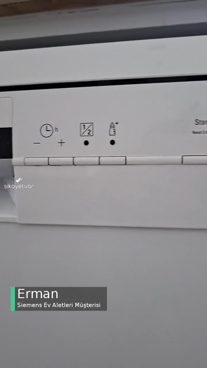 Siemens Bulaşık Makinesinde Çatlaklar Oluştu! videonun kapak resmi