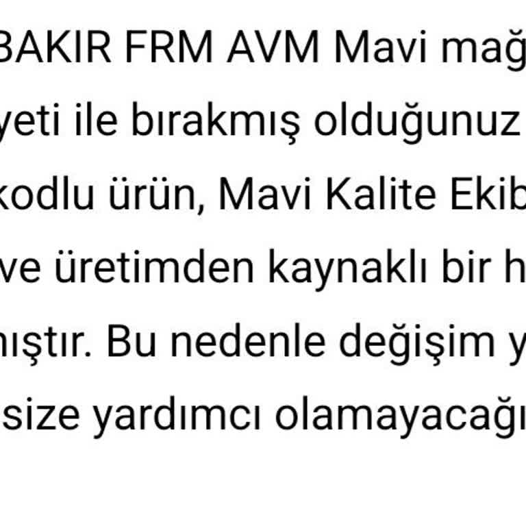 Mavi Jeans Kot Pantolonda Dikiş Açılması Ve Mağaza Reddine Karşı Tüketici Hakları İhlali