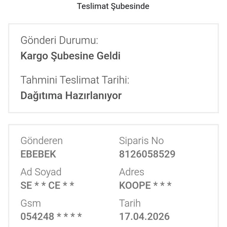Batman Şubesindeki E-Bebek Çocuk Arabası Teslimatı Acilen Hızlandırılmalı