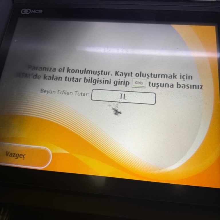 ATM'de Yutulan 30.200 TL İçin Acil İade Talebi
