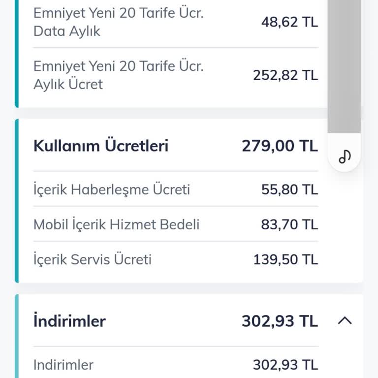 Türk Telekom Mobil Hattımda Onaysız 279 TL Kesinti ve Gizli Abonelik Şikayeti