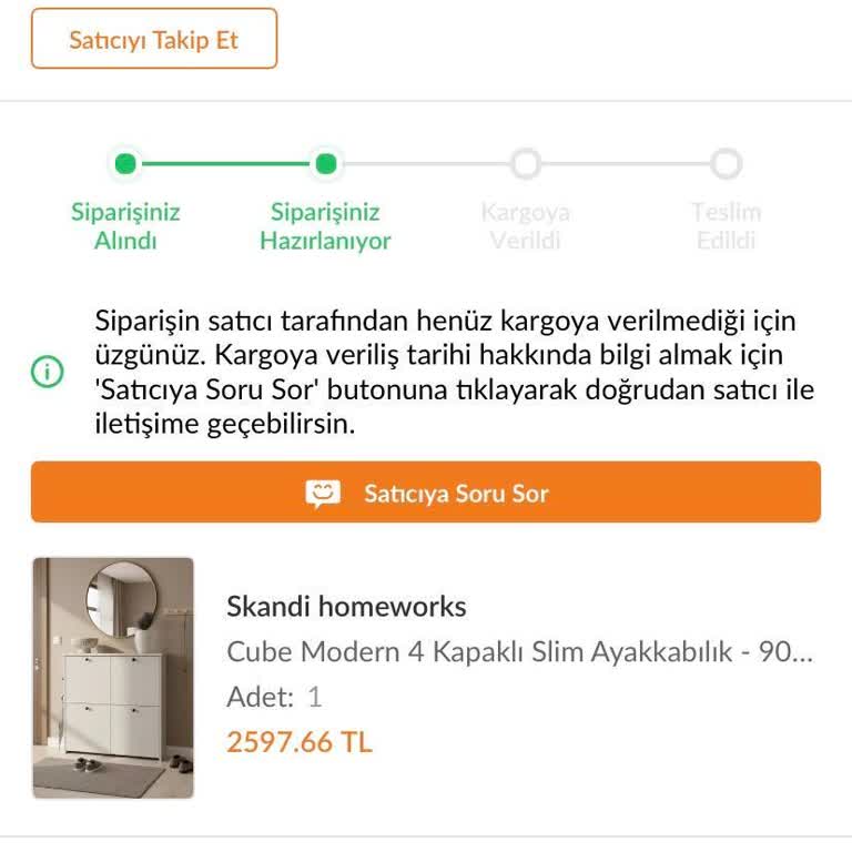Trendyol’da Söz Verilen Tarihte Kargo Çıkışı Gerçekleşmedi