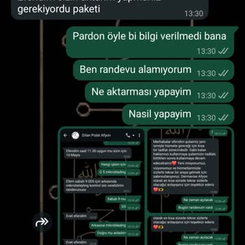 Dermavise’de Mikroblading Ve G5 Paketi Sonrası Randevu Sorunu