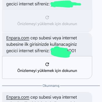Enpara Vadesiz Hesap Açma İşleminde Tekrarlayan Blokaj Ve Giriş Hatası
