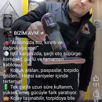 Reklamda Sözü Edilen Araç Süpürgesi Gerçek Ürünle Uyuşmuyor