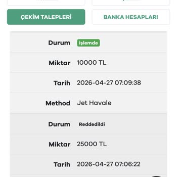 Sahabet’te 10.000 TL Çekim Talebinin 8 Saat Gecikmesi