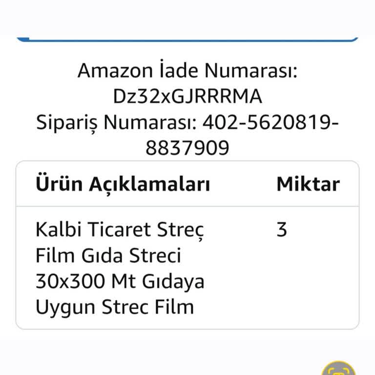 Yanlış Ürün Gönderimi Ve İade Ödemesinin Gelmemesi