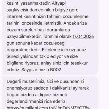 Taahhüt Edilen İnternet Aktif Değil, Günlerdir Mağduriyet Yaşıyorum