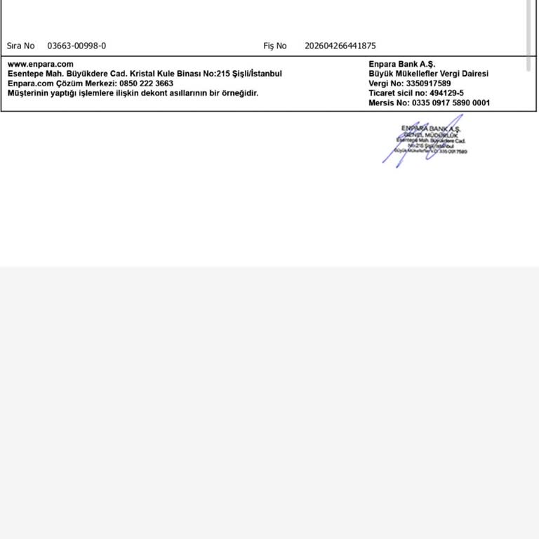 Ödenmemiş Fatura Ve Çekilen Tutarın İadesi Talebi