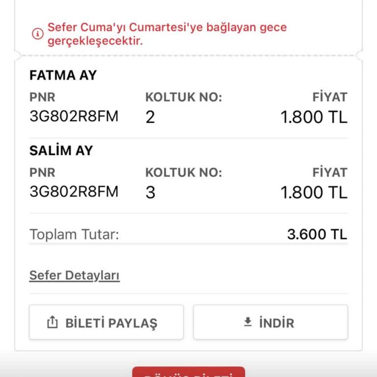 Şifre Sıfırlama Maili Gelmemesi Ve Biletin Kupon Dönüşümü