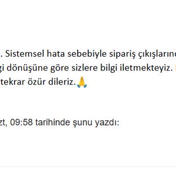 Stok Yok İddiası Ve 11 Günlük Kargo Gecikmesi