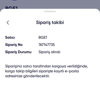 Sipariş Kargoya Verilmediği İçin İade Talebi