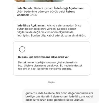 İade Talebi Kapatılamıyor, Satıcı Blokeli Ücreti Çekemiyor