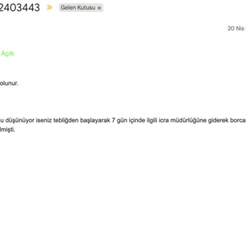 Ray Sigorta’nın 1 Milyon TL İmm Teminatı Kapsamında Ödeme Yapmaması Ve İcra Borcunun Büyümesi