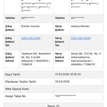 Dağıtıma Çıkmayan Motor Kaskı Kargosunda Gecikme Ve Cevapsız Müşteri Hizmetleri