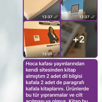 Hasarlı Kitap Gönderimi Ve Çözüm Sürecinde Yaşanan Memnuniyetsizlik