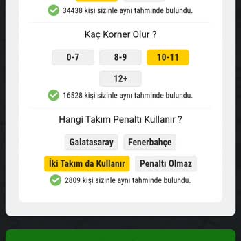 Nesine'de Neredeyse Tüm Tahminlerim Doğruyken Ödül Alamamak Hayal Kırıklığı Yarattı