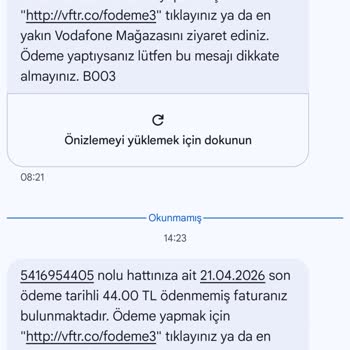 Port İşlemi Sonrası Hattımda Devam Eden Faturalar Ve Sistem Hatası