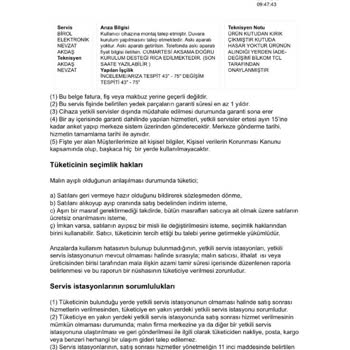 Kırık Ekranlı Televizyon İçin Ayıpsız Değişim Talebim Reddedildi