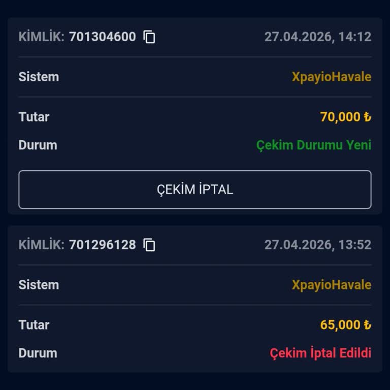 Casival'de 70.000 TL Çekim Talebinde Uzun Gecikme Ve Bilgi Eksikliği
