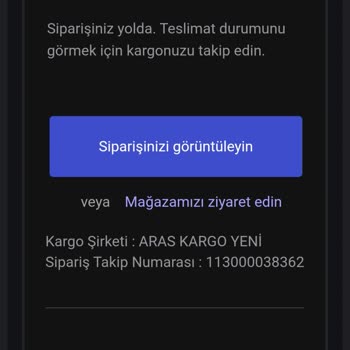 Kargo Takibi Olmayan Ve Uzun Süreli Gecikmeye Maruz Kalan Sipariş