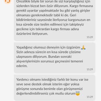 Teslim Edilmediği Gösteren Siparişte Yanıltıcı Kargo Bilgisi