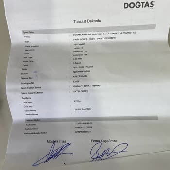 Doğtaş'ın Söz Verdiği Tarihte Koltuk Teslim Etmemesi Ve Müşteri Mağduriyeti