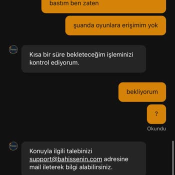 Bahissenin Çekim Talebini Engelleyen Çelişkili Çevirim Şartları
