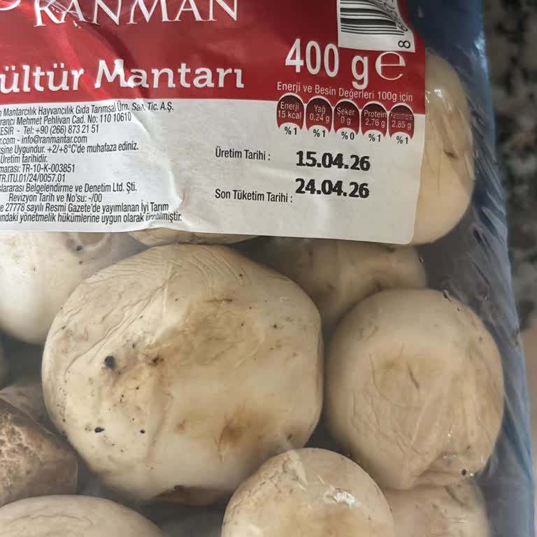 Tarihi Geçmiş Mantar Ürünü İçin İade Talebi