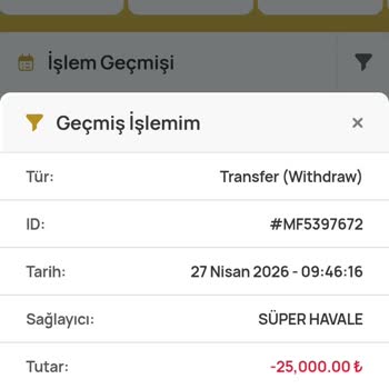 Onaylanan 25.000 TL Çekimim 12 Saatte Hesaba Yatırılmadı