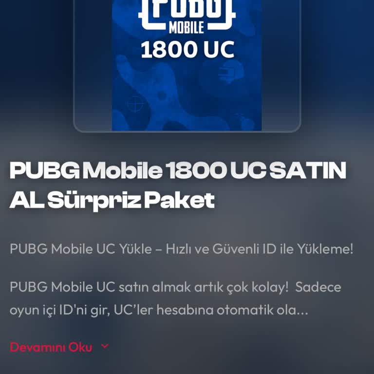 Ödenen 430 TL İçin 1800 UC Alınamadı, Sadece 115 UC Yüklendi
