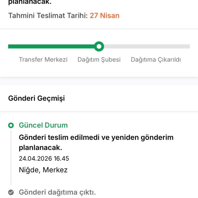 Kargo Teslim Edilmemesi Ve Yanıltıcı Müşteri Hatası İddiası
