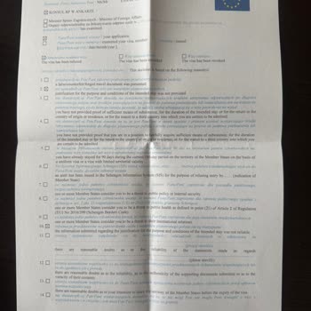 Ankara Polonya Konsolosluğunun Kardeşimin Vizesini Açıklama Olmadan Keyfi Reddetmesi