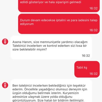 Teslim Edilmemiş Siparişin Teslim Edildi Olarak Gösterilmesi Ve İade Reddi