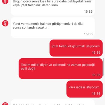 Teslim Edilmemiş Siparişin Teslim Edildi Olarak Gösterilmesi Ve İade Reddi