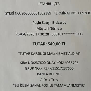 Uygunparca.com Ödeme Alındı, Sipariş Görünmüyor Ve Müşteri Hizmetleri Cevapsız