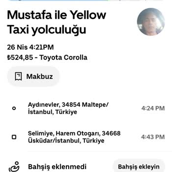 Uber Yolculuğunda Aşırı Ücret Ve Müşteri Hizmetlerinden Cevap Almama
