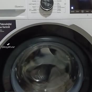 Arçelik 9100 Çamaşır Makinesi Sistem Hatası