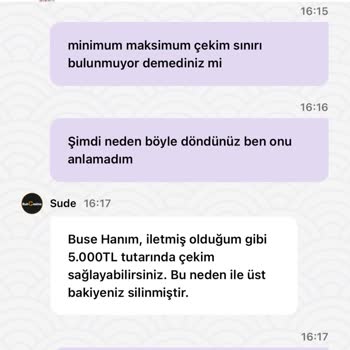 Çekim Reddedildi Ve 20.000 TL Kesildi, Açıklama Ve İade Talebi