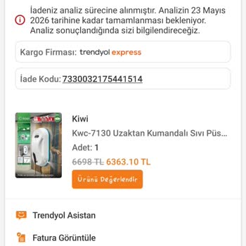 İlk Denemede Düşen Cam Silme Robotu İçin İade Reddi Ve Satıcı İlgisizliği