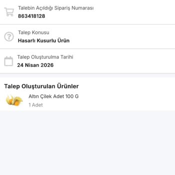 Migros Küflü Ürün İade Sürecindeki Gecikme ve Kurye Gelmemesi