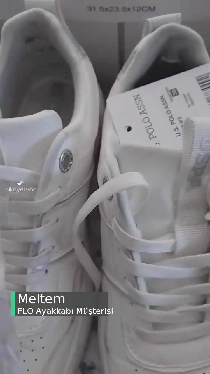 FLO Ayakkabı 2 Kez Giyilen Spor Ayakkabı Ne Halde? videonun kapak resmi