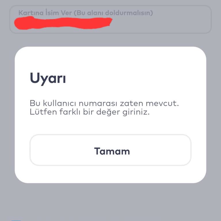 Masterpass Ve İstanbulkart Entegrasyonunda Sürekli Kullanıcı Numarası Hatası