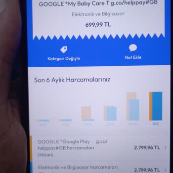 Bankamda Google Bebek Oyunu Üzerinden İzinsiz Çekilen 2.800 TL
