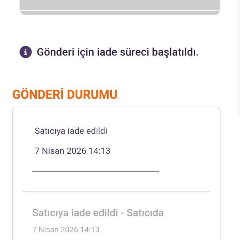 Minal Tasarım İade Sorunu!