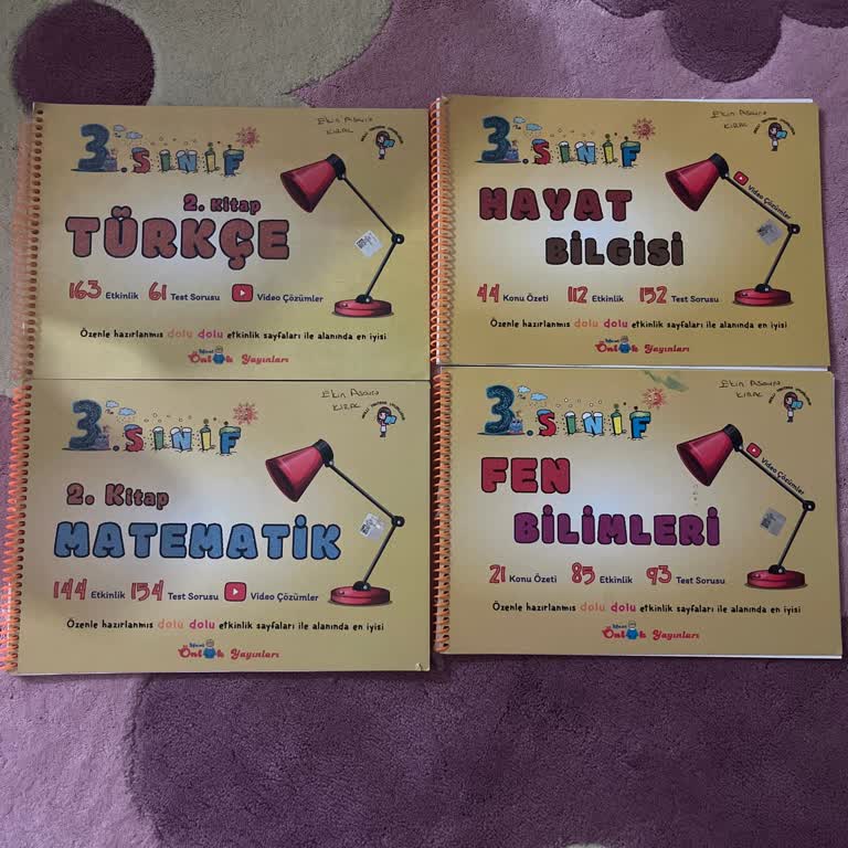 Mavi Önlük Yayınları 3. Sınıf Etkinlik Setindeki Tutarsızlıklar, Yanlış Cevap Anahtarları